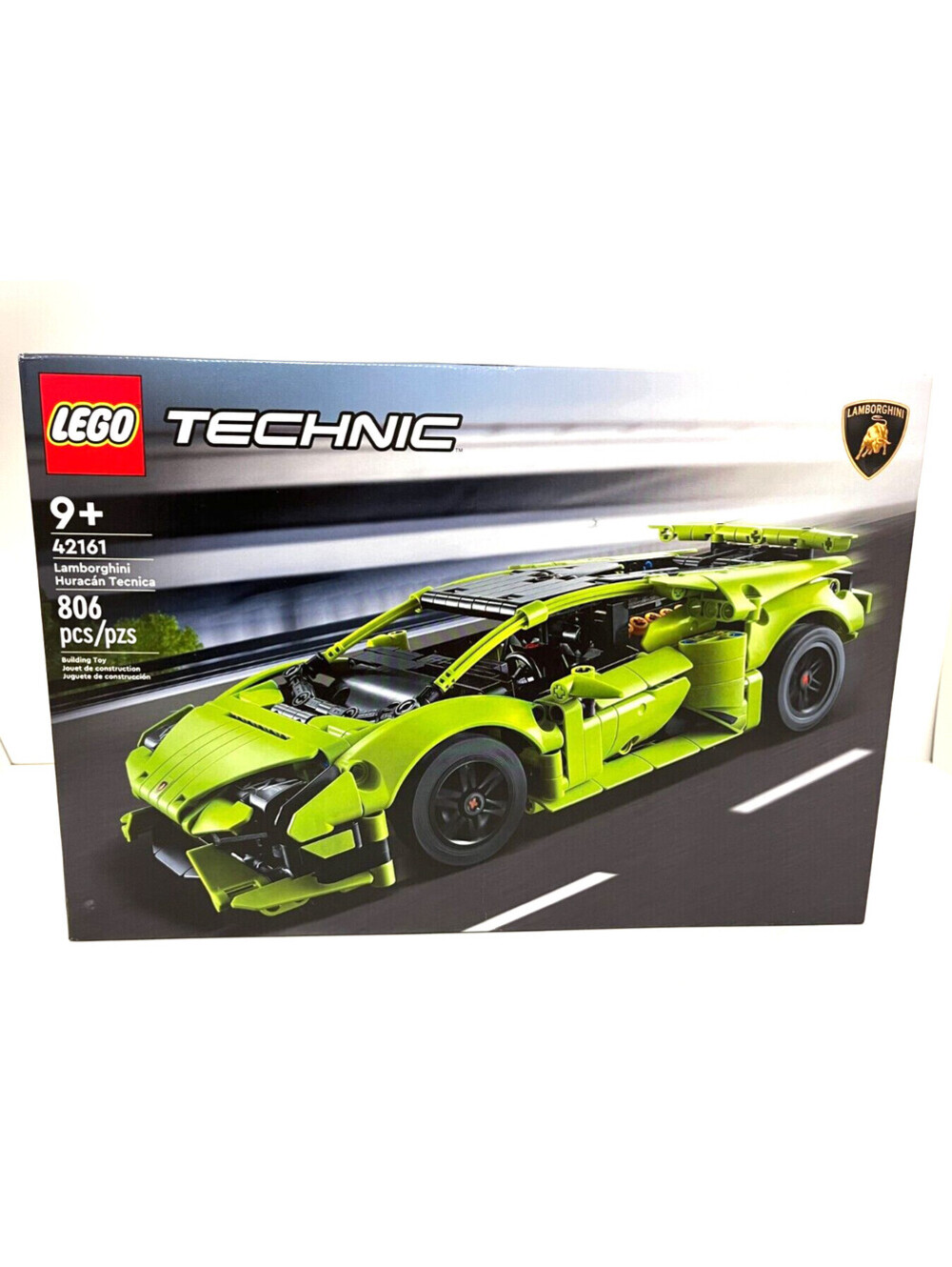 LEGO Technic Lamborghini Huracán Tecnica (42161) - 806pcs - BRAND NEW IN BOX